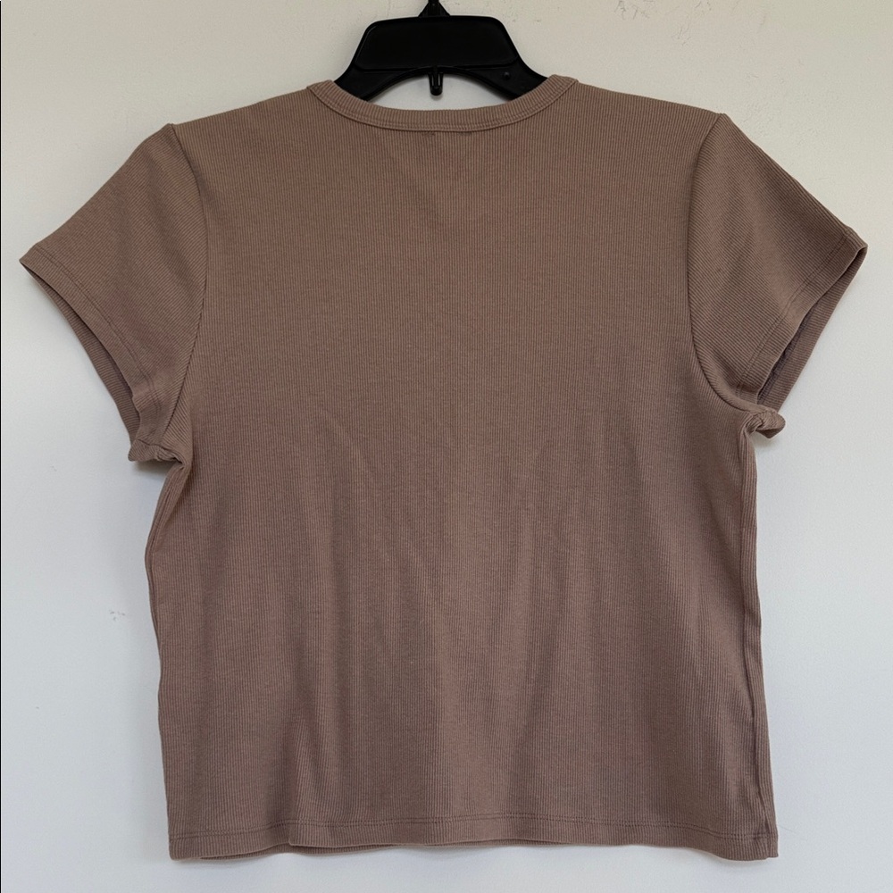 Maeve Brown Short Sleeve Tee - Picture 3 of 5